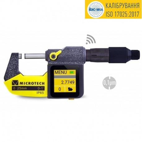 SUB-MICRON INTELLIGENT micrometer IP-65