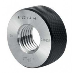 Trapezoidal threaded ring GO- NO GO Tr 22 - 5