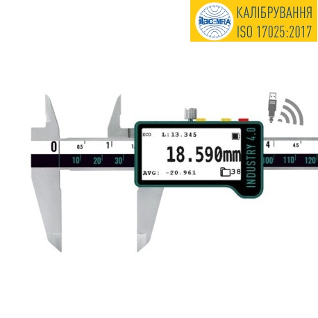 Штангенциркуль компьютерный E-INK ШЦЦЕ-150 0.001мм IP65