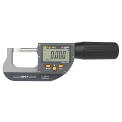 Micrometer with knife-shaped jaws Sylvac 0-25 (RS-232)