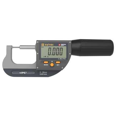 Micrometer with small jaws Sylvac 0-25 (BLUETOOTH)