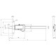 Depth caliper digital ШГЦ-200