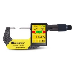 Sub-micron point computerized micrometer 25-50mm