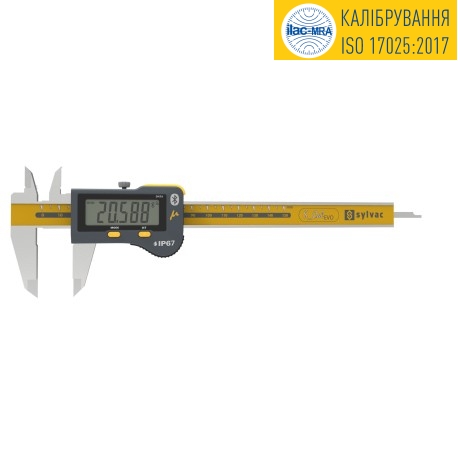 Штангенциркуль мікронний Sylvac ШЦЦП-150 IP67 0,001 мм