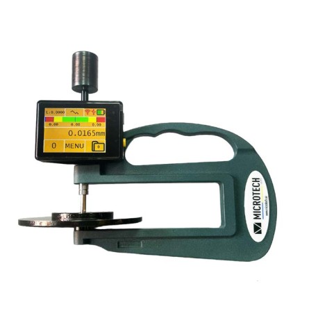 Textile thickness gauge with timer ISO 2589